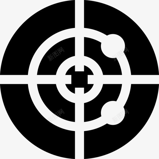 雷达显示器定位图标svg_新图网 https://ixintu.com 定位 屏幕 扫描 显示器 网络安全 雷达