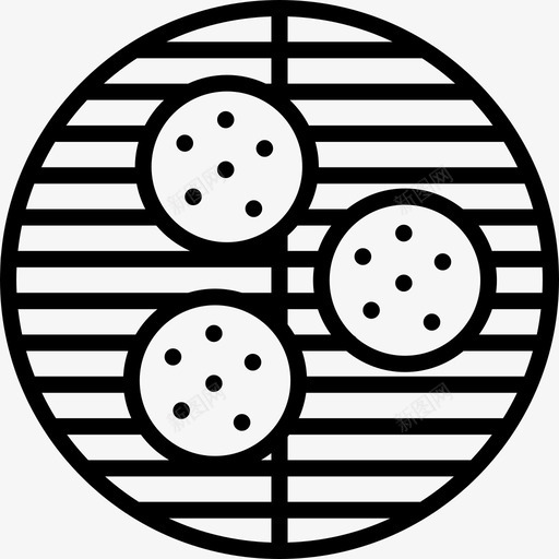 汉堡烧烤18直系图标svg_新图网 https://ixintu.com 汉堡 烧烤18 直系