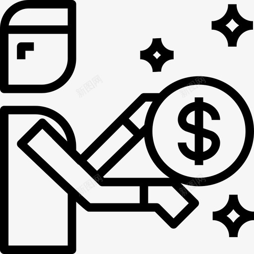 有钱24岁直系图标svg_新图网 https://ixintu.com 24岁 有钱 直系
