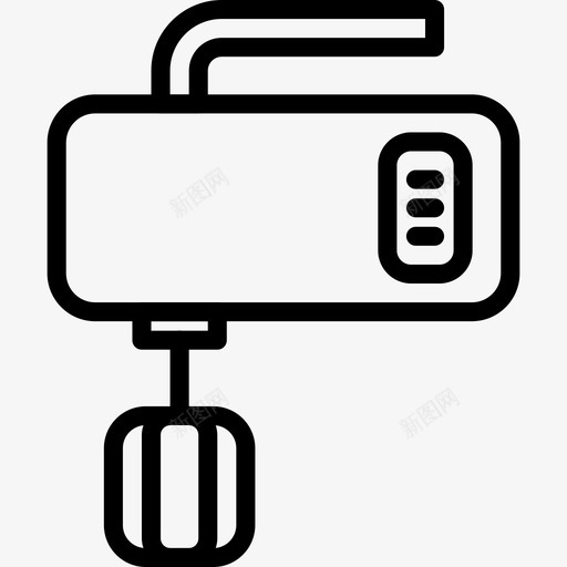 搅拌机食品88线性图标svg_新图网 https://ixintu.com 搅拌机 线性 食品88