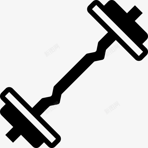 重量健身器材17填充图标svg_新图网 https://ixintu.com 健身器材17 填充 重量