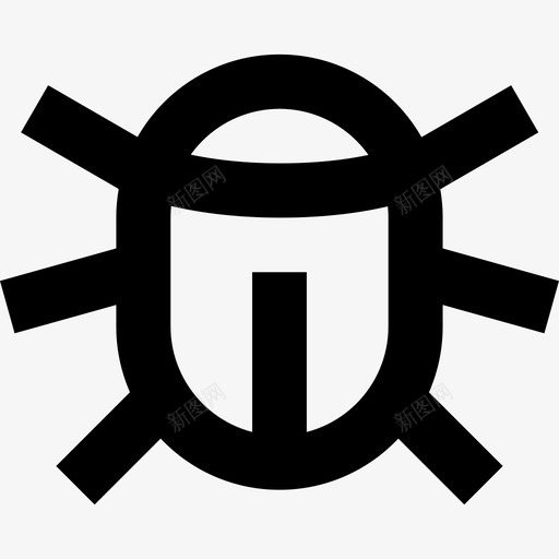 Bug杂项24线性图标svg_新图网 https://ixintu.com Bug 杂项24 线性