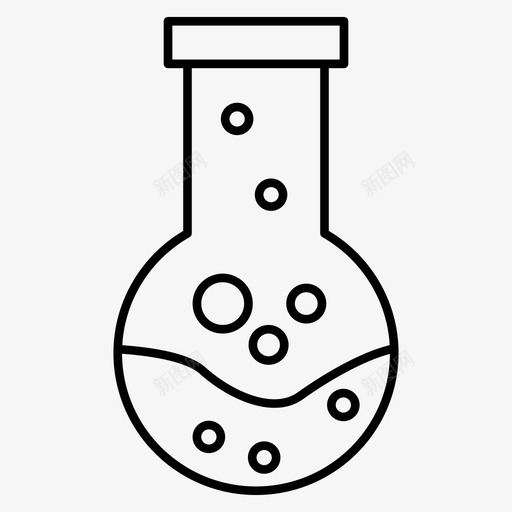 烧杯化学烧瓶佛罗伦萨烧瓶图标svg_新图网 https://ixintu.com 佛罗伦萨烧瓶 化学烧瓶 烧杯