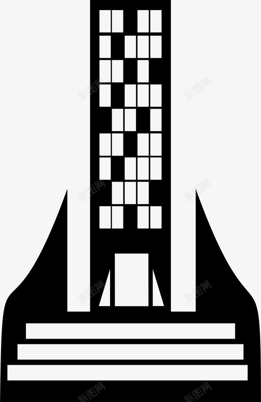 城市刮刀天空图标svg_新图网 https://ixintu.com 刮刀 城市 天空 天际线