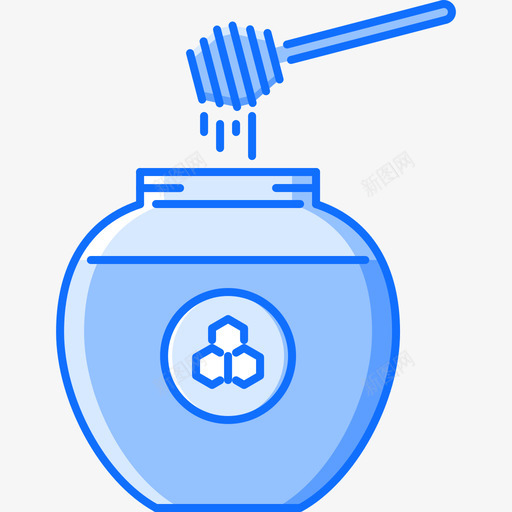 亲爱的4号咖啡馆蓝色图标svg_新图网 https://ixintu.com 4号咖啡馆 亲爱的 蓝色