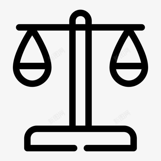 平衡法律措施图标svg_新图网 https://ixintu.com 企业管理差距媒体 平衡 措施 法律 规模