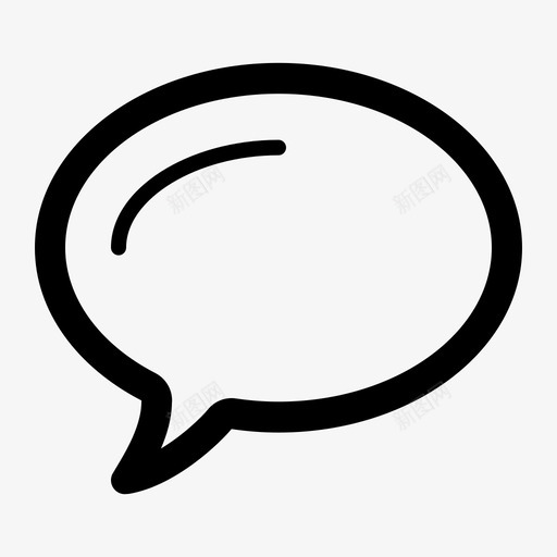 message-消息-1svg_新图网 https://ixintu.com message-消息-1 线性