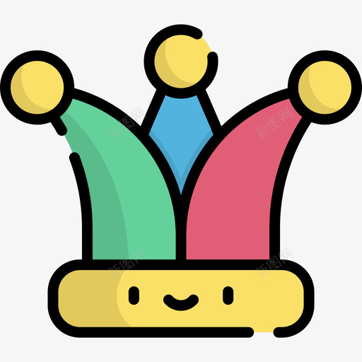 杰斯特服装派对12线性颜色图标svg_新图网 https://ixintu.com 服装派对12 杰斯特 线性颜色