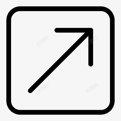 外部链接最大化打开图标svg_新图网 https://ixintu.com url web 基本图标所有尺寸 外部链接 打开 最大化