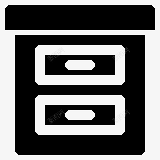 橱柜家具室内图标svg_新图网 https://ixintu.com 办公室 室内 室内和家具雕刻 家具 橱柜
