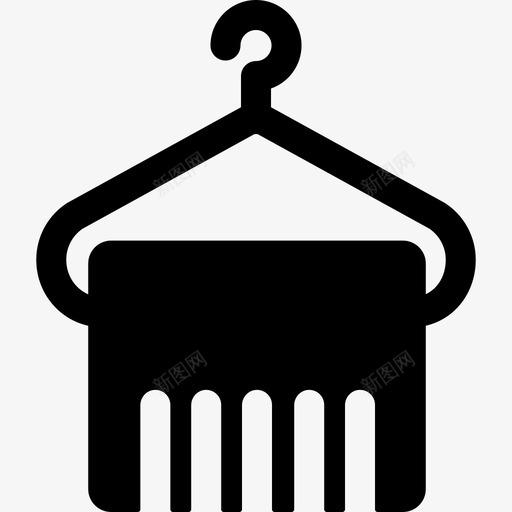 毛巾桑拿5填充图标svg_新图网 https://ixintu.com 填充 桑拿5 毛巾