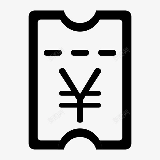 我的优惠券-线性svg_新图网 https://ixintu.com 我的优惠券-线性