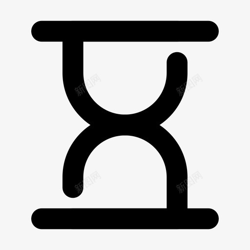 沙漏负荷生产率图标svg_新图网 https://ixintu.com 时间 沙漏 生产率 负荷