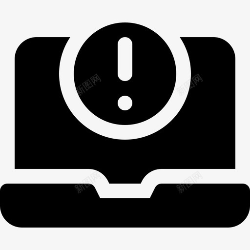 笔记本电脑技术支持10已填充图标svg_新图网 https://ixintu.com 已填充 技术支持10 笔记本电脑