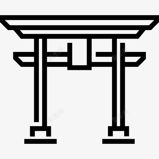 Tori日语17线性图标svg_新图网 https://ixintu.com Tori 日语17 线性