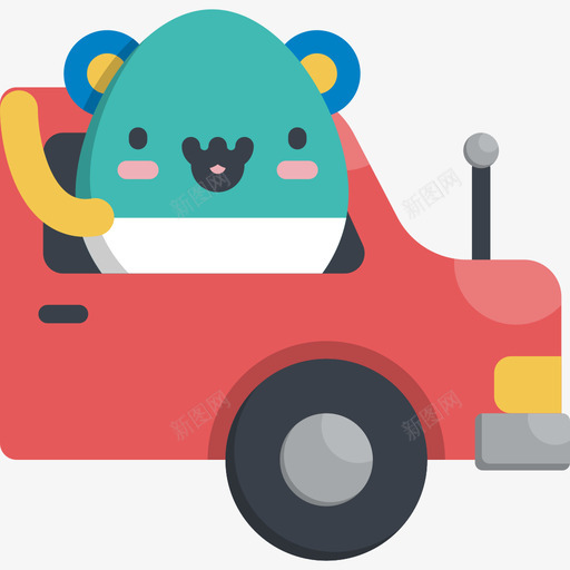 汽车表情17平淡图标svg_新图网 https://ixintu.com 平淡 汽车 表情17