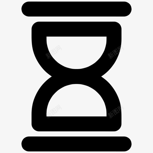 沙漏沙表时间线图标svg_新图网 https://ixintu.com 所有尺寸的基本图标 时间线 沙漏 沙表 等待 计时器