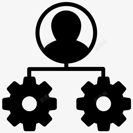 业务经理管理员业务管理图标svg_新图网 https://ixintu.com 业务管理 业务经理 管理员 系统经理 网络经理 项目管理字形图标