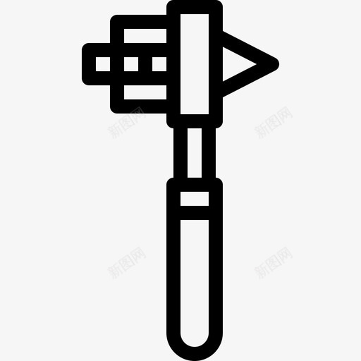 耳镜医院28线性图标svg_新图网 https://ixintu.com 医院28 线性 耳镜