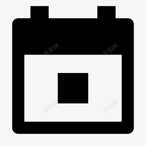 今天日历日期图标svg_新图网 https://ixintu.com 事件 今天 日历 日期 日期和时间