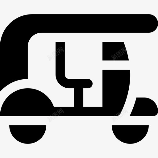 TukTuk泰国4填充图标svg_新图网 https://ixintu.com TukTuk 填充 泰国4