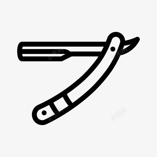 剃须刀理发师头发图标svg_新图网 https://ixintu.com 剃须 剃须刀 头发 安全 理发师 锋利