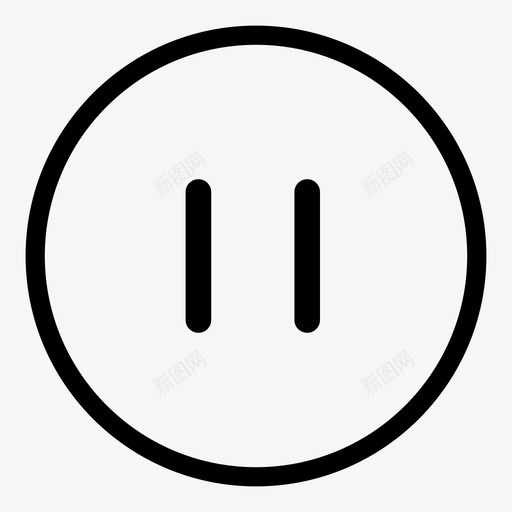趴间_暂停_40svg_新图网 https://ixintu.com 趴间_暂停_40