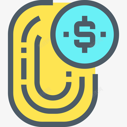 指纹付款方式3线颜色图标svg_新图网 https://ixintu.com 付款方式3 指纹 线颜色