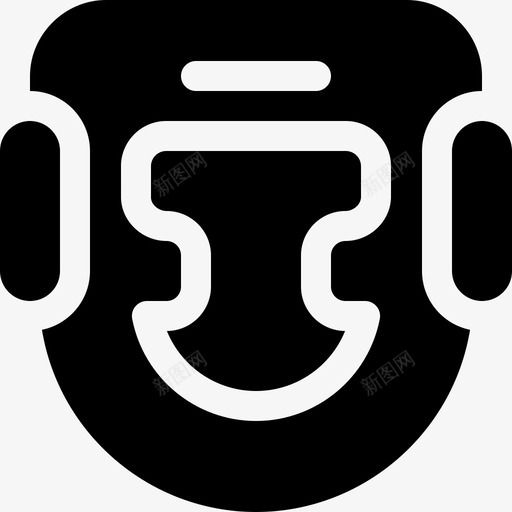 头盔极限运动13填充图标svg_新图网 https://ixintu.com 填充 头盔 极限运动13