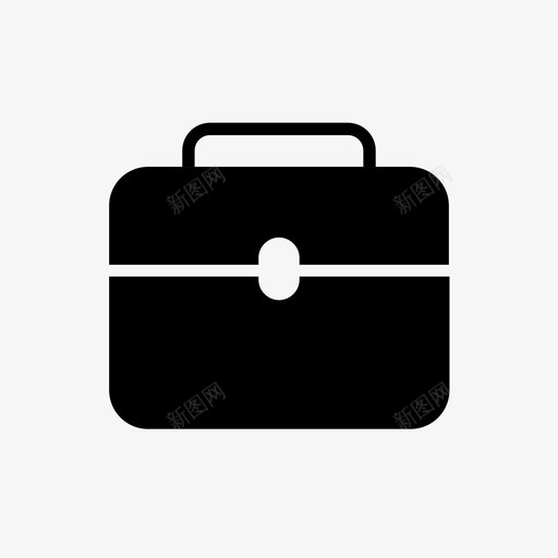 学校书包公文包图标svg_新图网 https://ixintu.com 书包 公文包 办公室 学校 生意