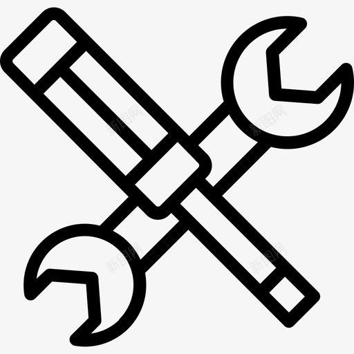 螺丝刀汽车维修9直线型图标svg_新图网 https://ixintu.com 汽车维修9 直线型 螺丝刀