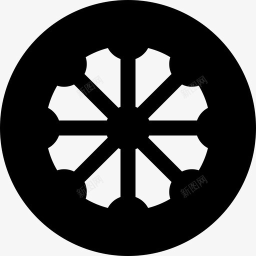 11号自行车车轮充气图标svg_新图网 https://ixintu.com 11号自行车车轮 充气