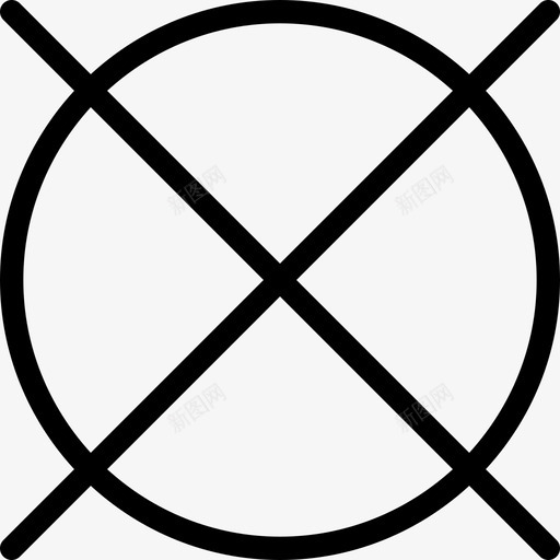 干洗纺织品护理线性图标svg_新图网 https://ixintu.com 干洗 纺织品护理 线性