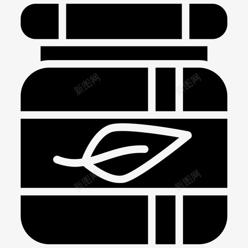 药罐抗生素医疗图标svg_新图网 https://ixintu.com 医疗 处方药 妇科雕文图标 抗生素 药瓶 药罐