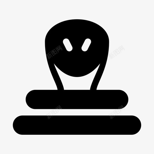 蛇眼镜蛇爬行动物图标svg_新图网 https://ixintu.com 2018年10月18日 毒蛇 爬行动物 眼镜蛇 蛇
