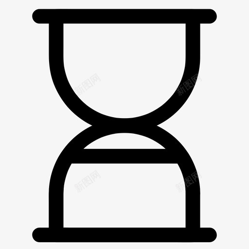 沙漏沙表时间结束图标svg_新图网 https://ixintu.com 基本图标所有大小 时间结束 沙漏 沙表 等待 计时器