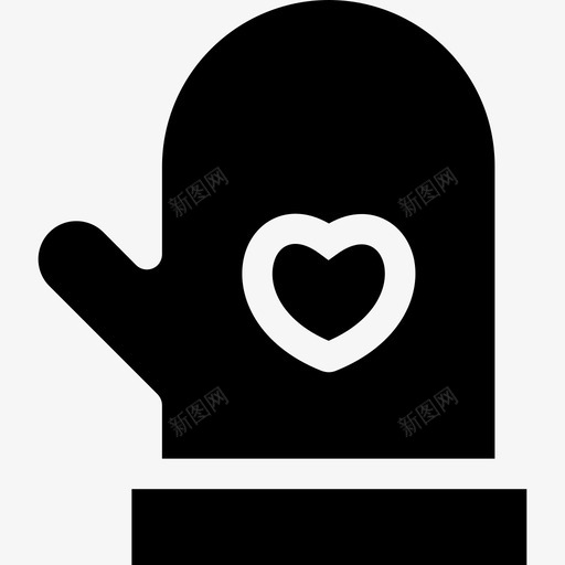 连指手套婴儿49实心图标svg_新图网 https://ixintu.com 婴儿49 实心 连指手套