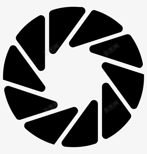 快门照相机快门卷帘图标svg_新图网 https://ixintu.com 卷帘 快门 快门实体图标 快门镜头 照相机快门 窗口快门