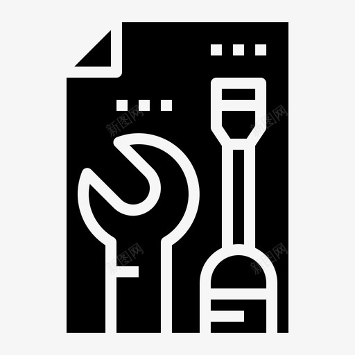 选项文件管理设置图标svg_新图网 https://ixintu.com 文件和文件夹实体 管理 系统 设置 选项文件