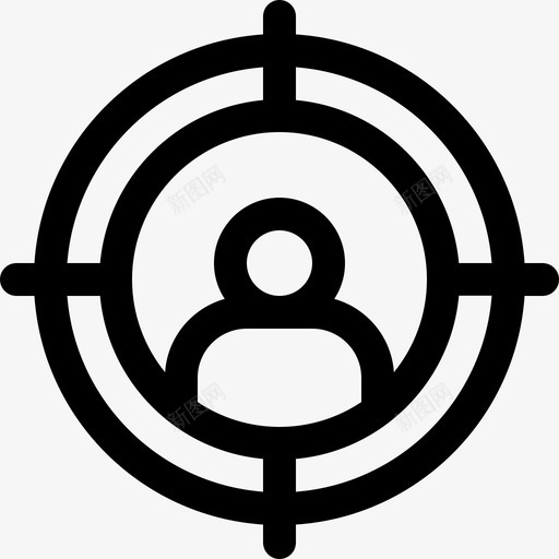 目标人际关系3直系图标svg_新图网 https://ixintu.com 人际关系3 目标 直系