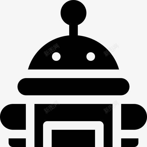 填充73d打印机器人图标svg_新图网 https://ixintu.com 3d打印机器人 填充7