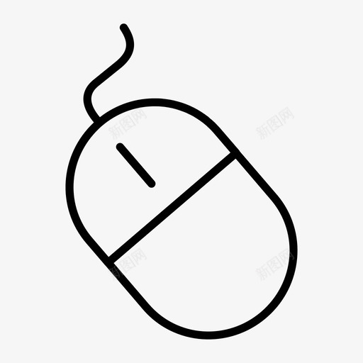 鼠标计算机工具指针图标svg_新图网 https://ixintu.com 指针 计算机工具 鼠标