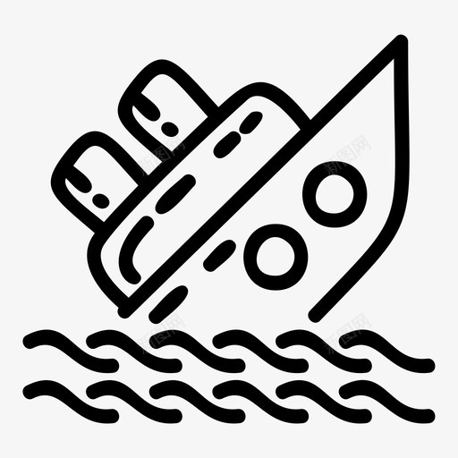 沉船海盗水手图标svg_新图网 https://ixintu.com 大海 水手 沉船 海盗 海盗图标集