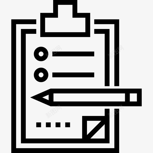 清单装运和交货13直线图标svg_新图网 https://ixintu.com 清单 直线 装运和交货13