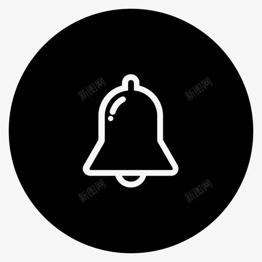 学校闹钟铃声图标svg_新图网 https://ixintu.com 大学 学校 通知 铃声 闹钟