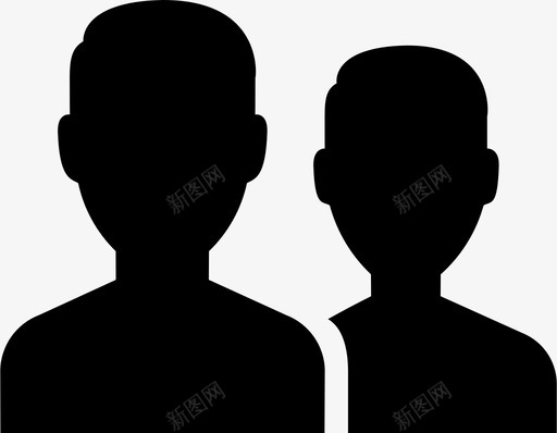 报告-拜访人svg_新图网 https://ixintu.com 报告-拜访人