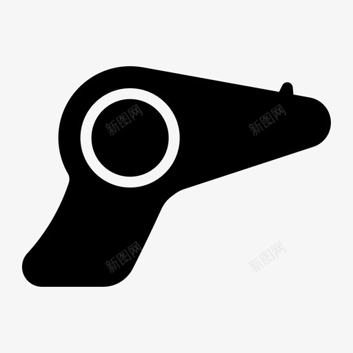枪玩具儿童手枪图标svg_新图网 https://ixintu.com 儿童 儿童玩具 手枪 枪玩具 水