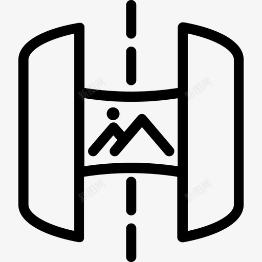 视野虚拟现实39线性图标svg_新图网 https://ixintu.com 线性 虚拟现实39 视野