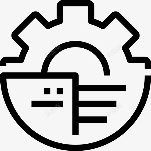 设置业务管理12线性图标svg_新图网 https://ixintu.com 业务管理12 线性 设置