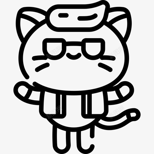 凯蒂凯蒂化身直系图标svg_新图网 https://ixintu.com 凯蒂 凯蒂化身 直系
